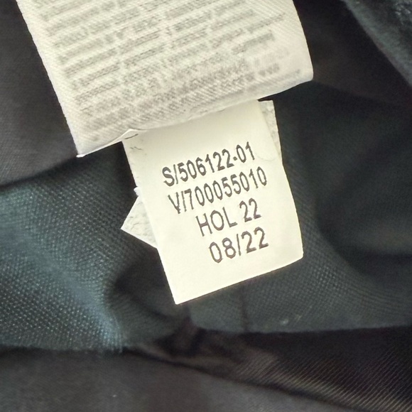 Banana Republic Green Velour Pleated Wide Leg High Waisted Trousers - Picture 7 of 8